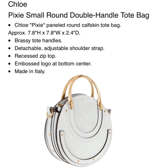 NWT 100% authentic Chloe Pixie Small Bag - Picture 3 of 8